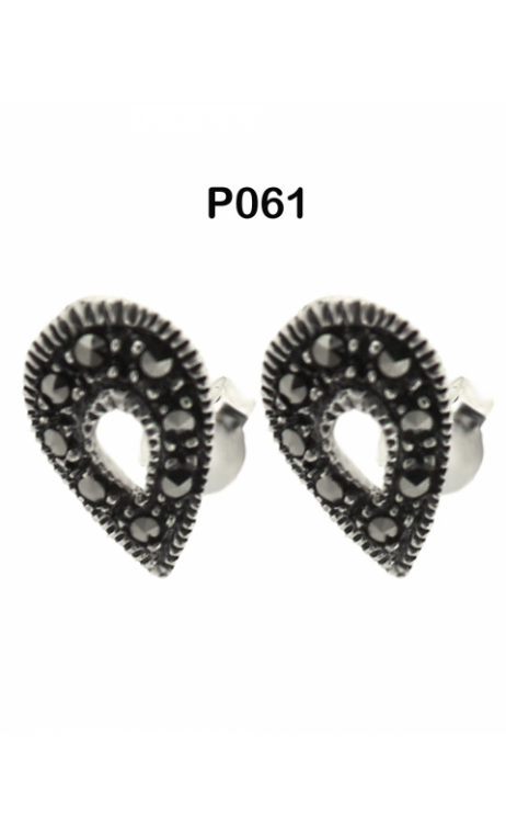 Plata Pendientes