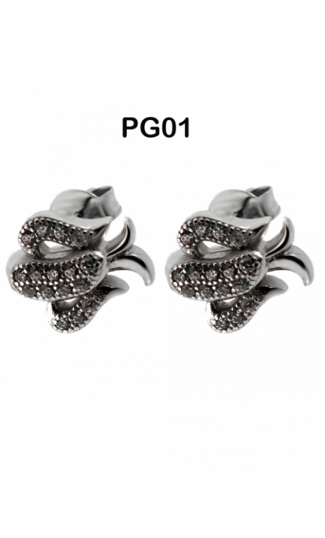 Plata Pendientes