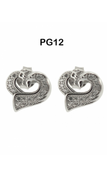 Plata Pendientes 2