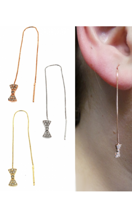 Plata Pendientes