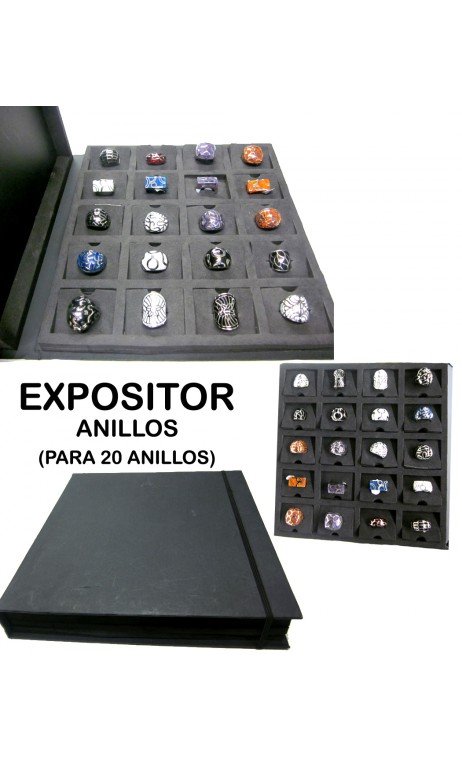 Estuche Expositor 20 Anillos