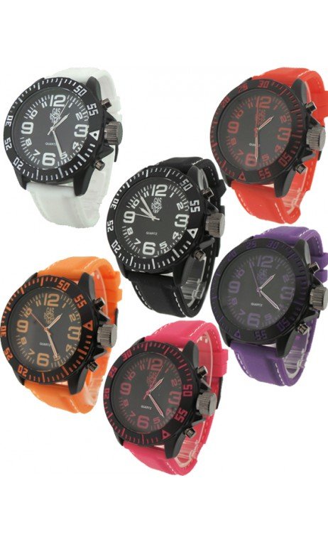 Reloj Gas Correa Silicona