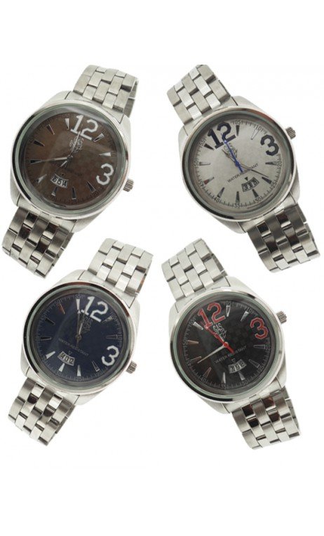 Reloj  Cab.metal Fecha