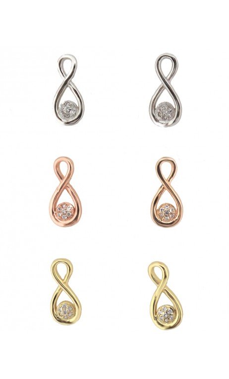 Plata Pendientes