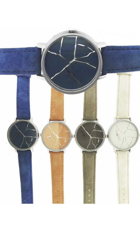 Reloj Dama Piel Esfera Redonda