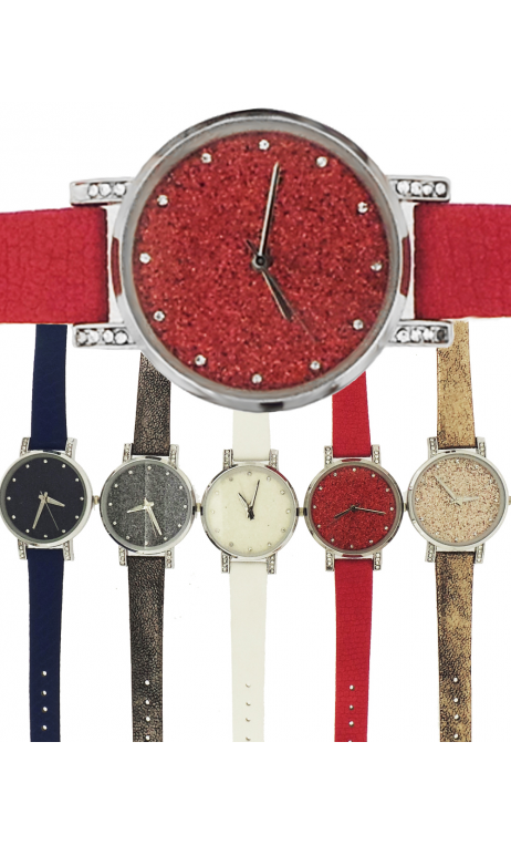 Reloj Dama Arenado Glitter