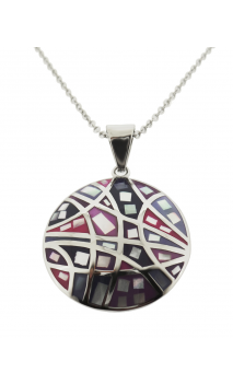 Dlcollar Rosa En Nácar