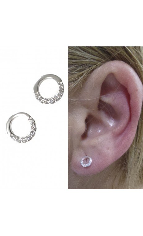 Plata Pendientes