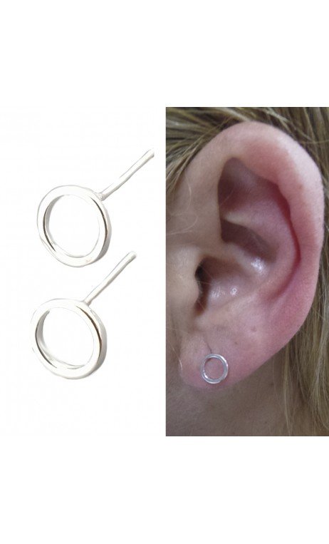 Plata Pendientes