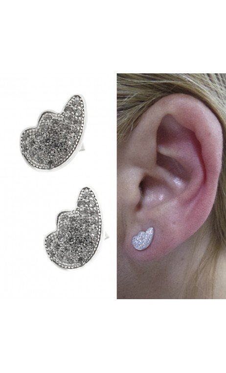 Plata Pendientes