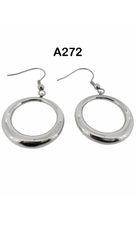 Outlet Pendientes Acero Aro